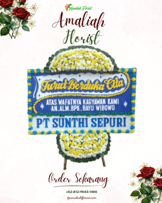Papan Bunga Duka di Tapung Hulu