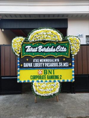 Papan Bunga Duka di Tapung Hulu