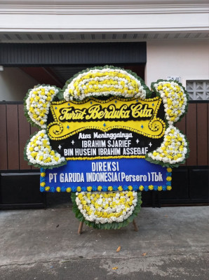 Papan Bunga Duka di Tapung Hulu