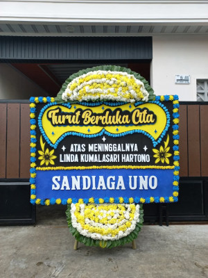 Papan Bunga Duka di Tapung Hulu