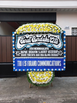 Papan Bunga Duka di Tapung Hulu